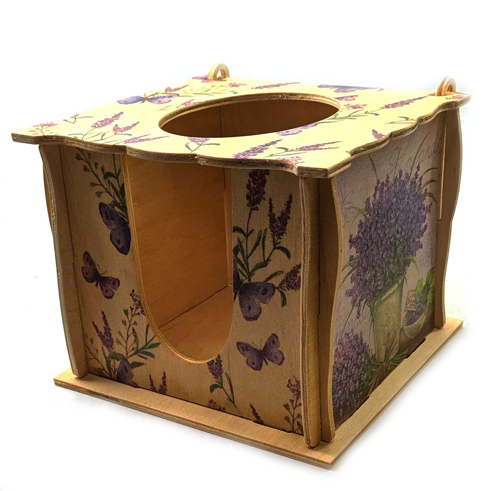 Салфетница Лаванда (16х15х13см.) Салфетница Лаванда (16х15х13см.)