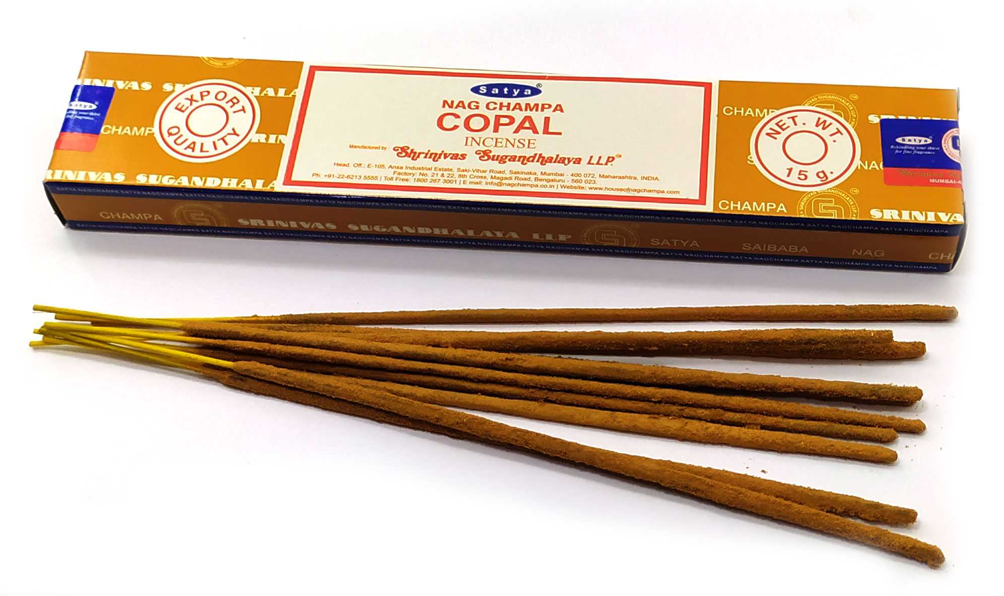Copal (Янтарь)(15 гр.)(Satya) масала благовоние Copal (Янтарь)(15 гр.)(Satya) масала благовоние