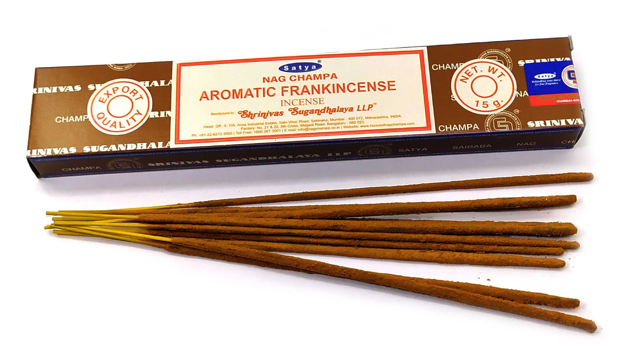 Aromatic Frankincense (Ароматный Ладан)(15 гр.)(Satya) масала благовоние Aromatic Frankincense (Ароматный Ладан)(15 гр.)(Satya) масала благовоние