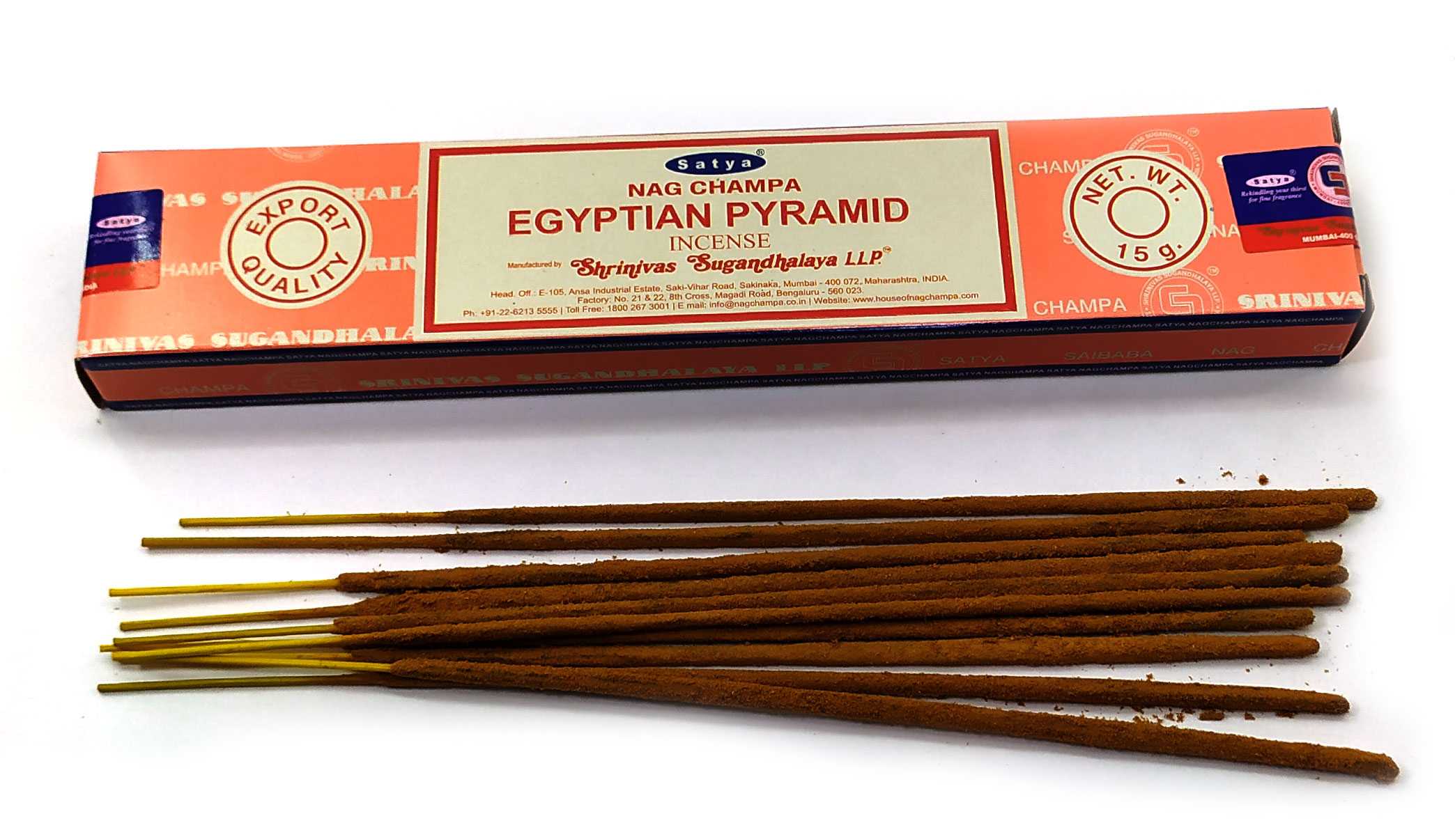 Egyptian Pyramid (Египетские Пирамиды)(15 гр.)(Satya) масала благовоние Egyptian Pyramid (Египетские Пирамиды)(15 гр.)(Satya) масала благовоние