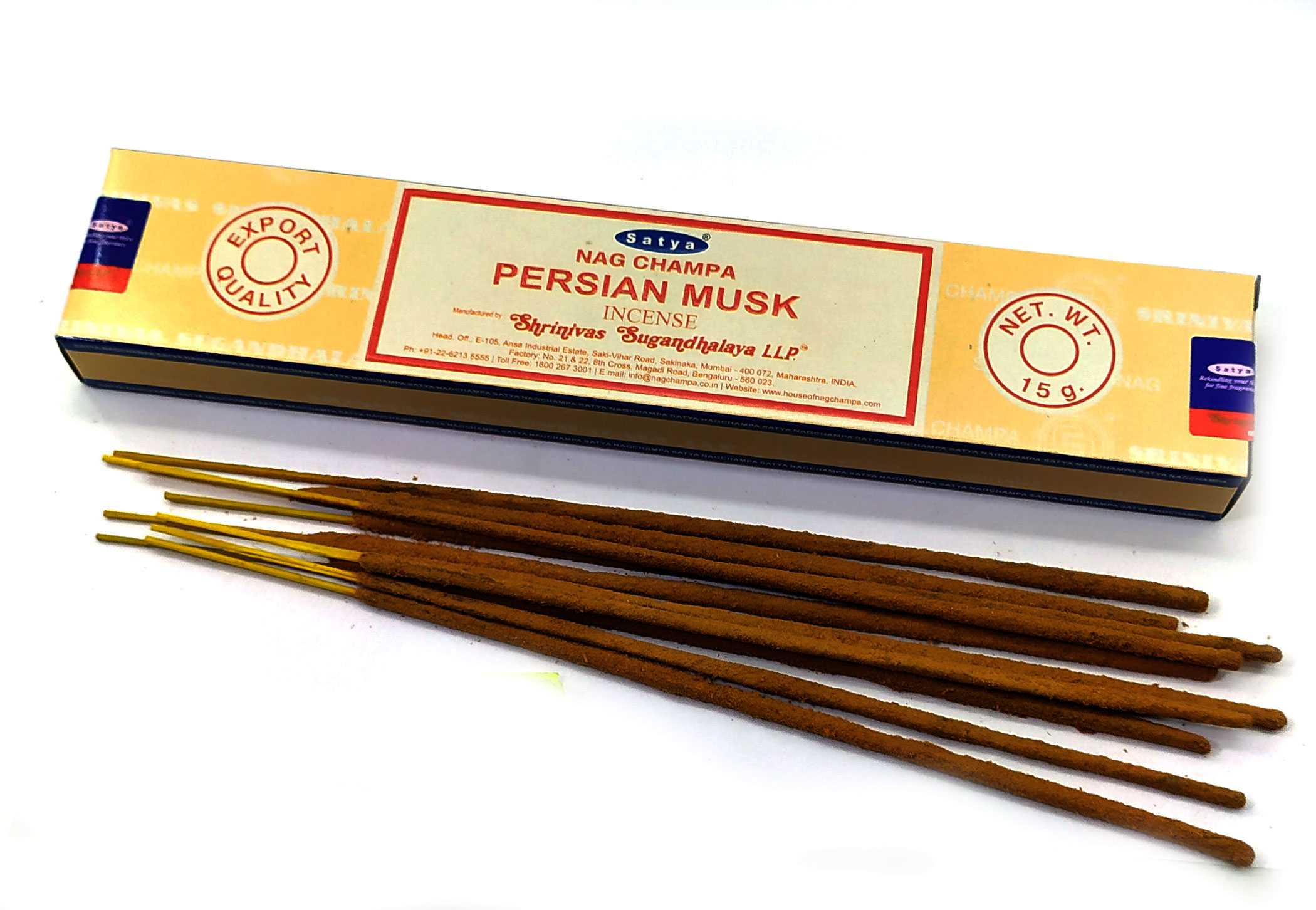 Persian Musk (Персидский Муск)(15 гр.)(Satya) масала благовоние Persian Musk (Персидский Муск)(15 гр.)(Satya) масала благовоние