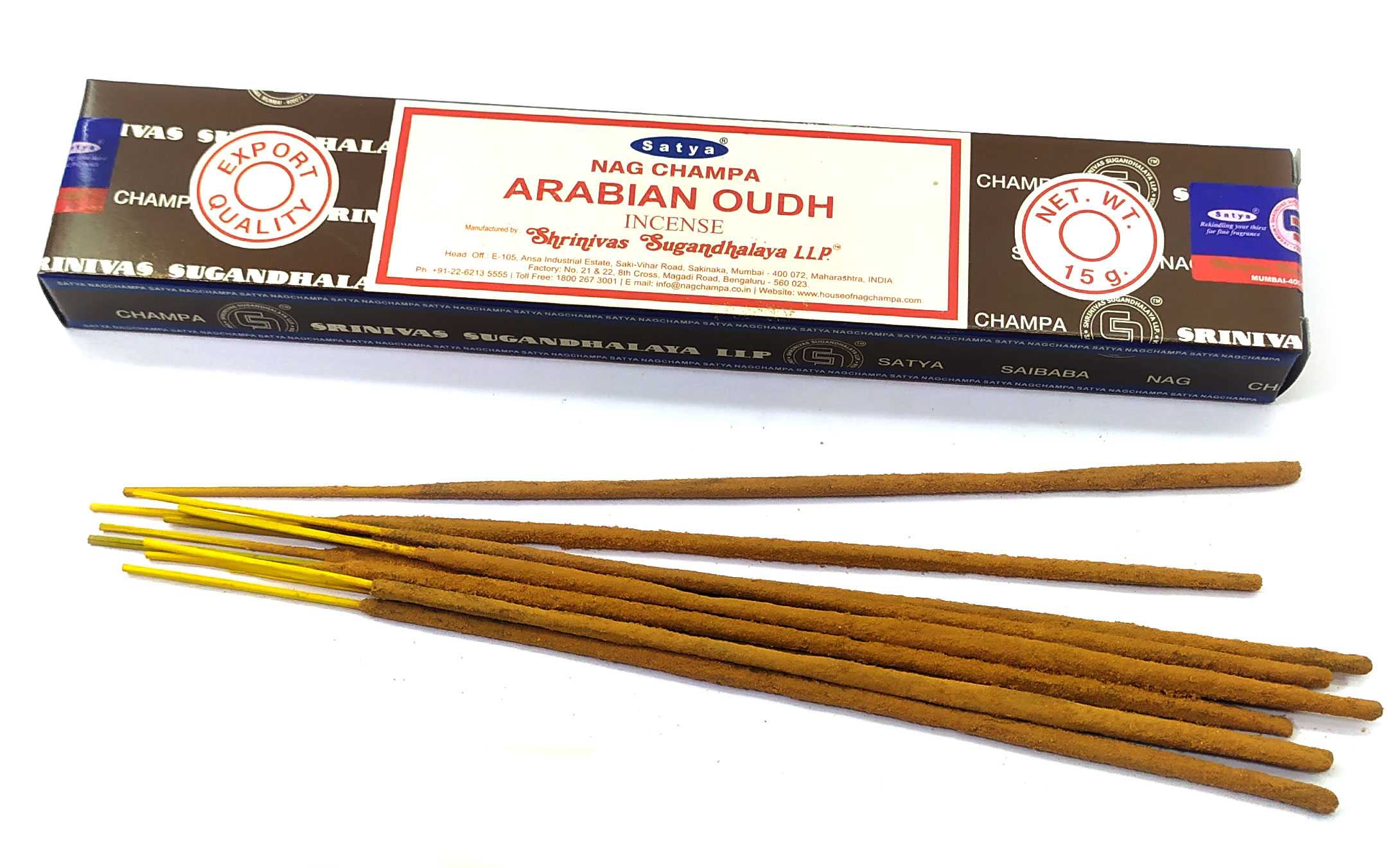 Arabian Oudh (15 гр.)(Satya) масала благовоние Arabian Oudh (15 гр.)(Satya) масала благовоние