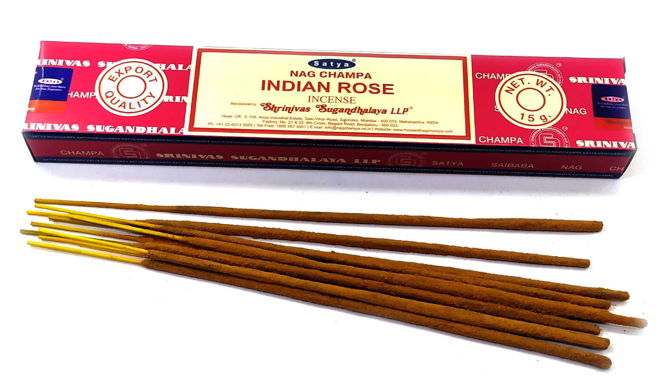 Indian Rose (Индийская Роза)(15 гр.)(Satya) масала благовоние Indian Rose (Индийская Роза)(15 гр.)(Satya) масала благовоние