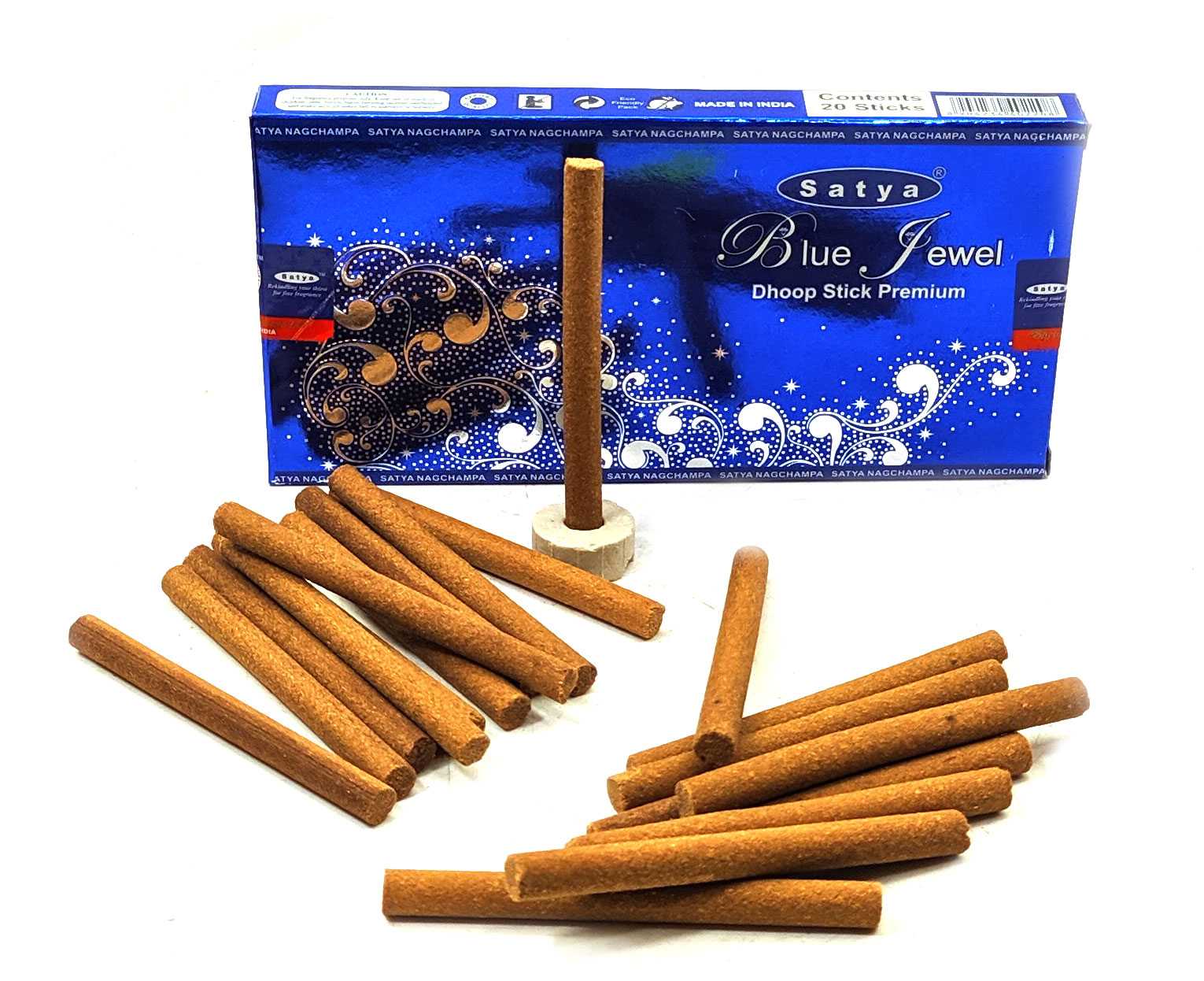 Blue Jewel dhoop sticks безосновное благовоние Blue Jewel dhoop sticks безосновное благовоние