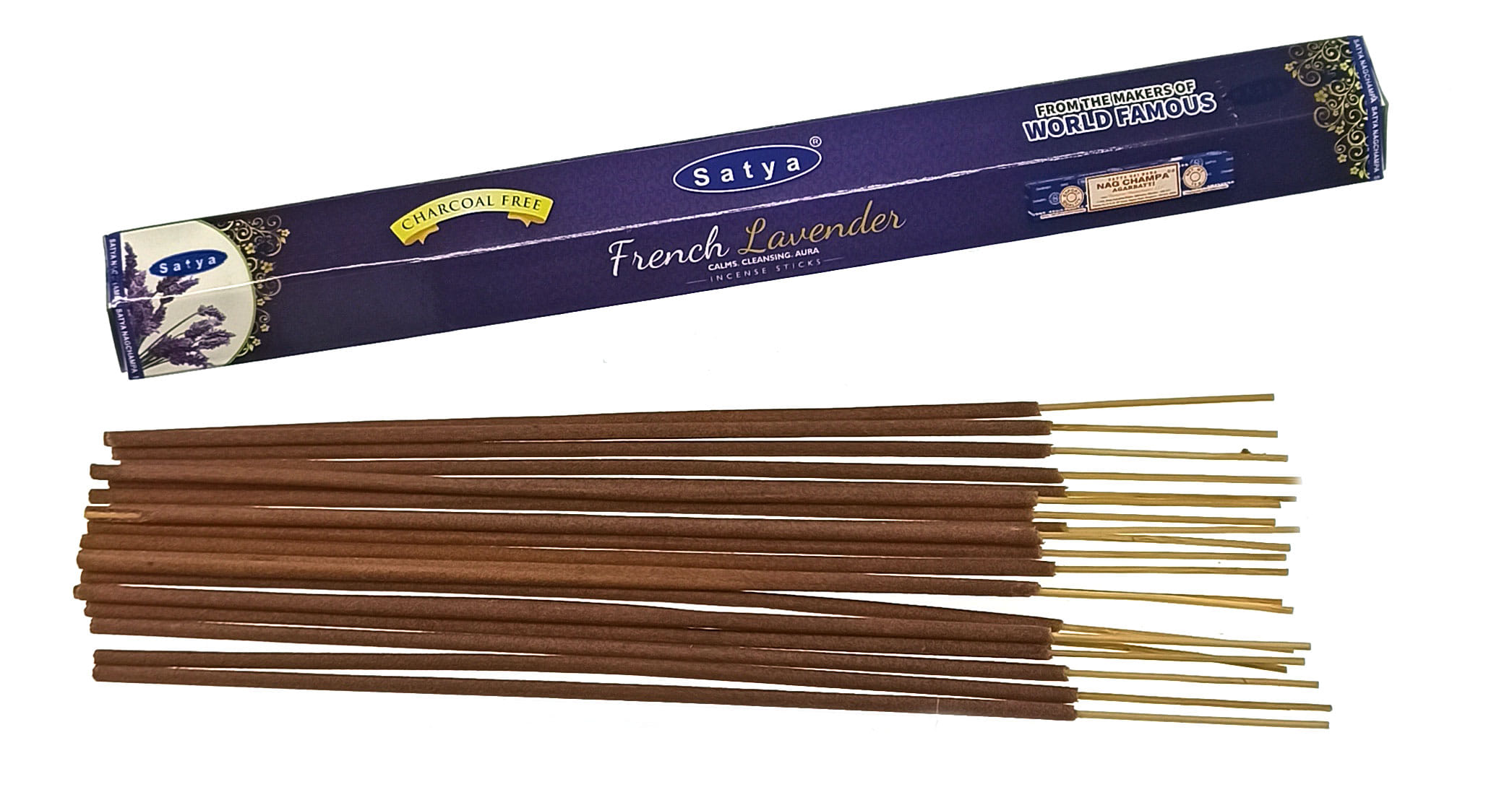 French Lavender (Французская Лаванда)(Satya) пыльцовые благовония шестигранник French Lavender (Французская Лаванда)(Satya) пыльцовые благовония шестигранник