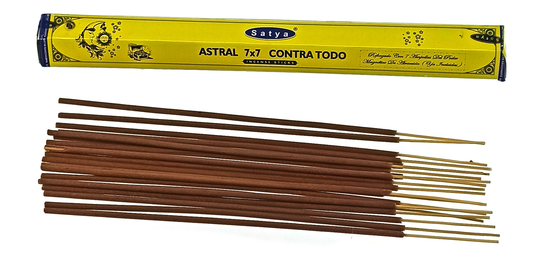 Astral 7х7 (Satya) пыльцовые благовония шестигранник Astral 7х7 (Satya) пыльцовые благовония шестигранник