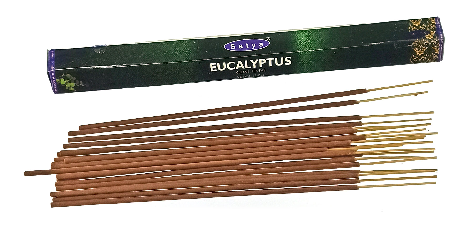 Eucalyptus (Эвкалипт) (Satya) пыльцовые благовония шестигранник Eucalyptus (Эвкалипт) (Satya) пыльцовые благовония шестигранник