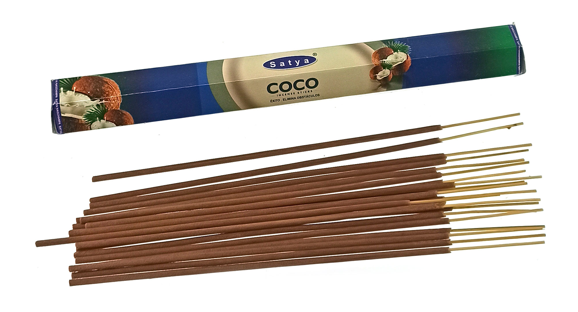 Coconut (Кокос) (Satya) пыльцовые благовония шестигранник Coconut (Кокос) (Satya) пыльцовые благовония шестигранник