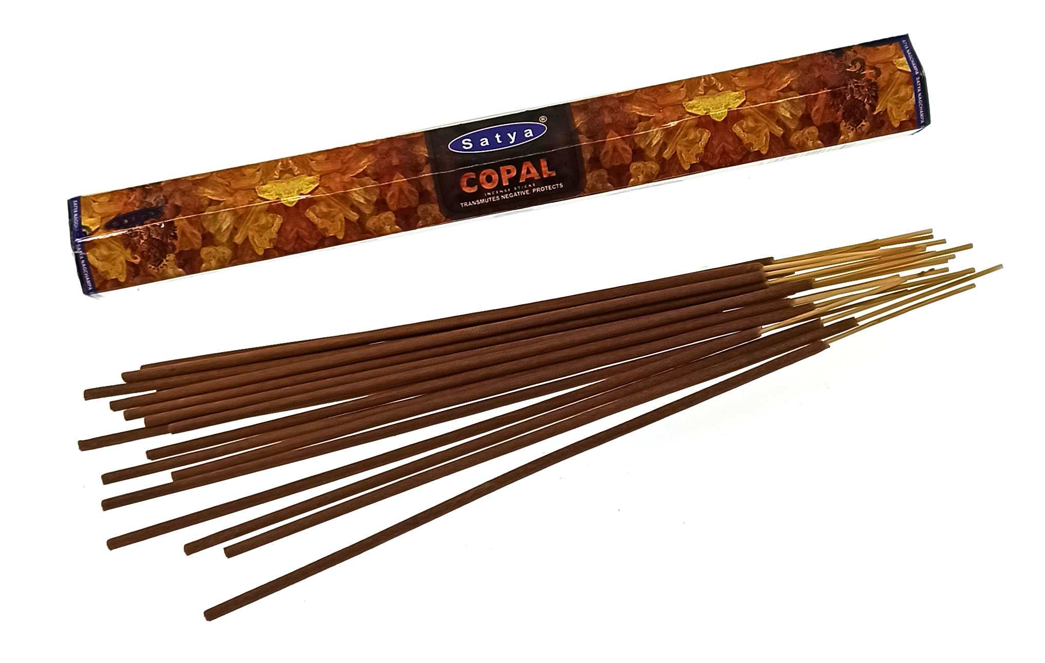 Copal (Янтарь) (Satya) пыльцовые благовония шестигранник Copal (Янтарь) (Satya) пыльцовые благовония шестигранник