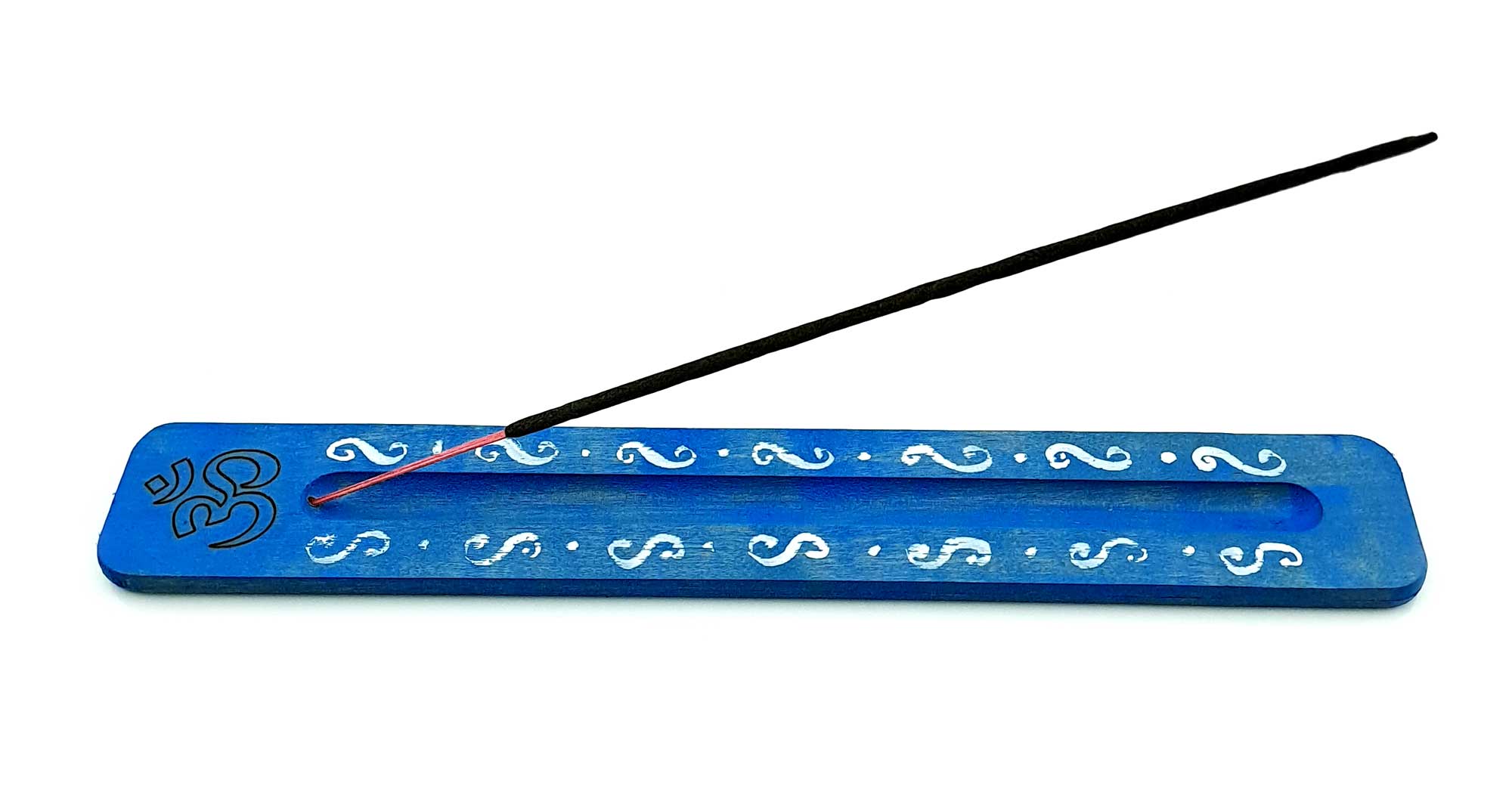 Подставка под благовония Лагуна, с рисунком (260х40х7 мм),массив дерева. Подставка под благовония Лагуна, с рисунком (260х40х7 мм),массив дерева.