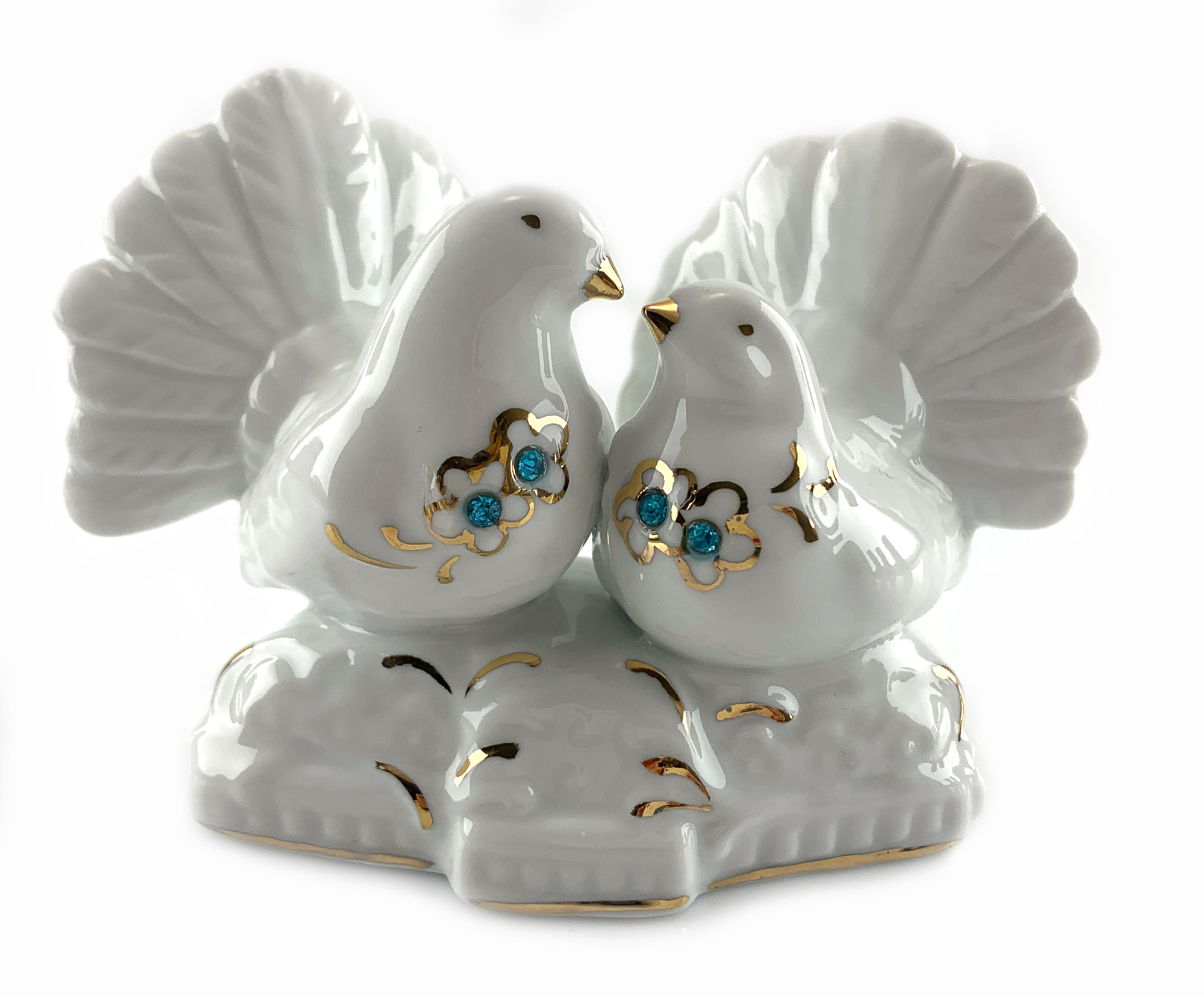 Голуби пара керамические (120 х 60х80 мм) Голуби пара керамические (120 х 60х80 мм)