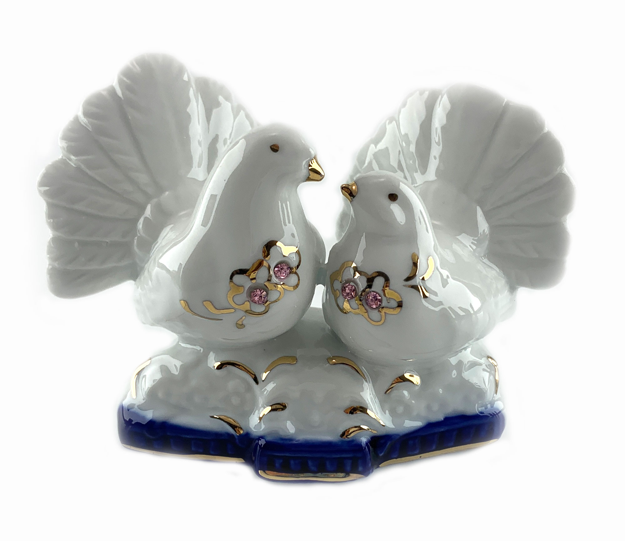 Голуби пара керамические (120 х 60х80 мм) Голуби пара керамические (120 х 60х80 мм)