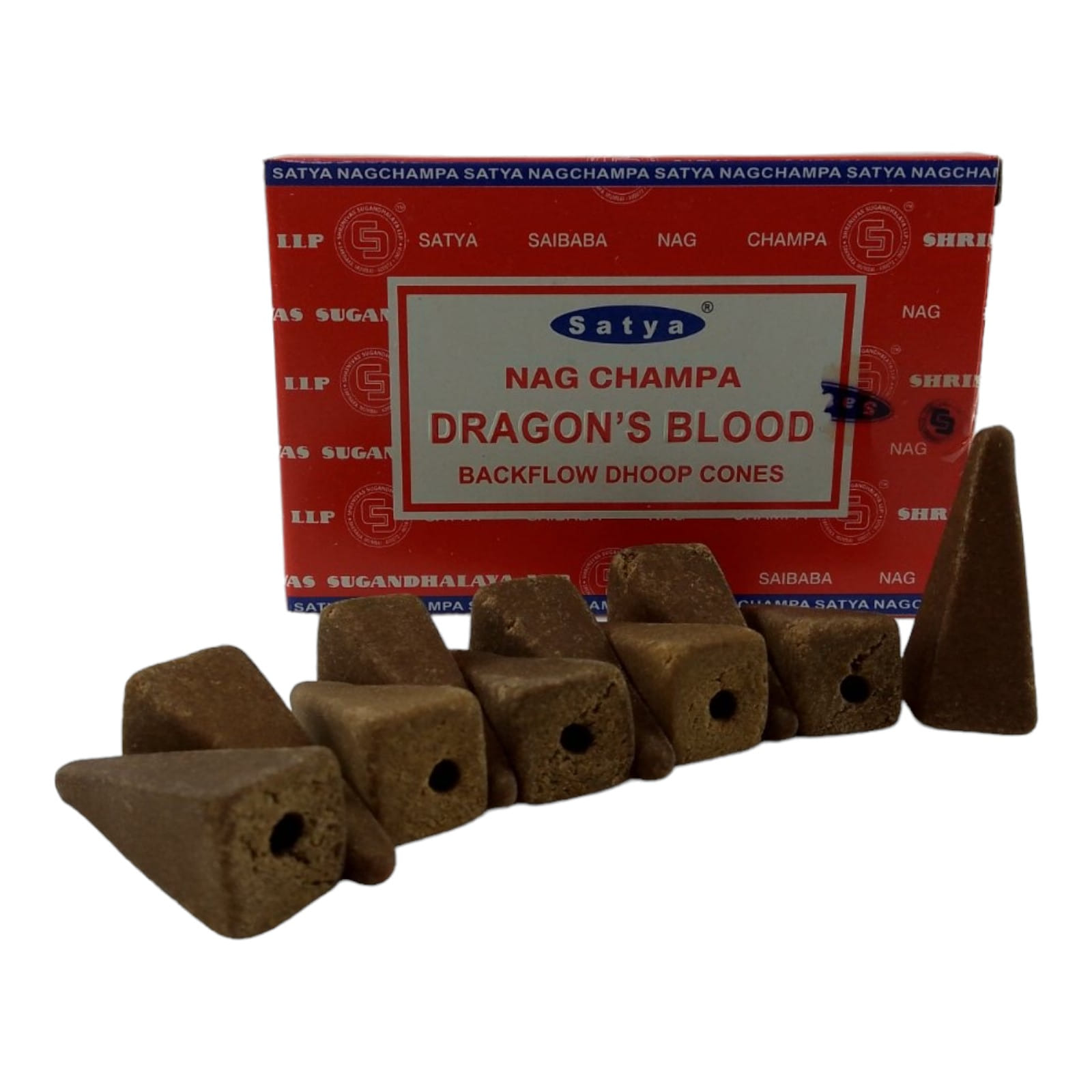Dragon's Blood Backflow Cones (Кровь Дракона)(Satya) 10 конусов в упаковке Dragon's Blood Backflow Cones (Кровь Дракона)(Satya) 10 конусов в упаковке