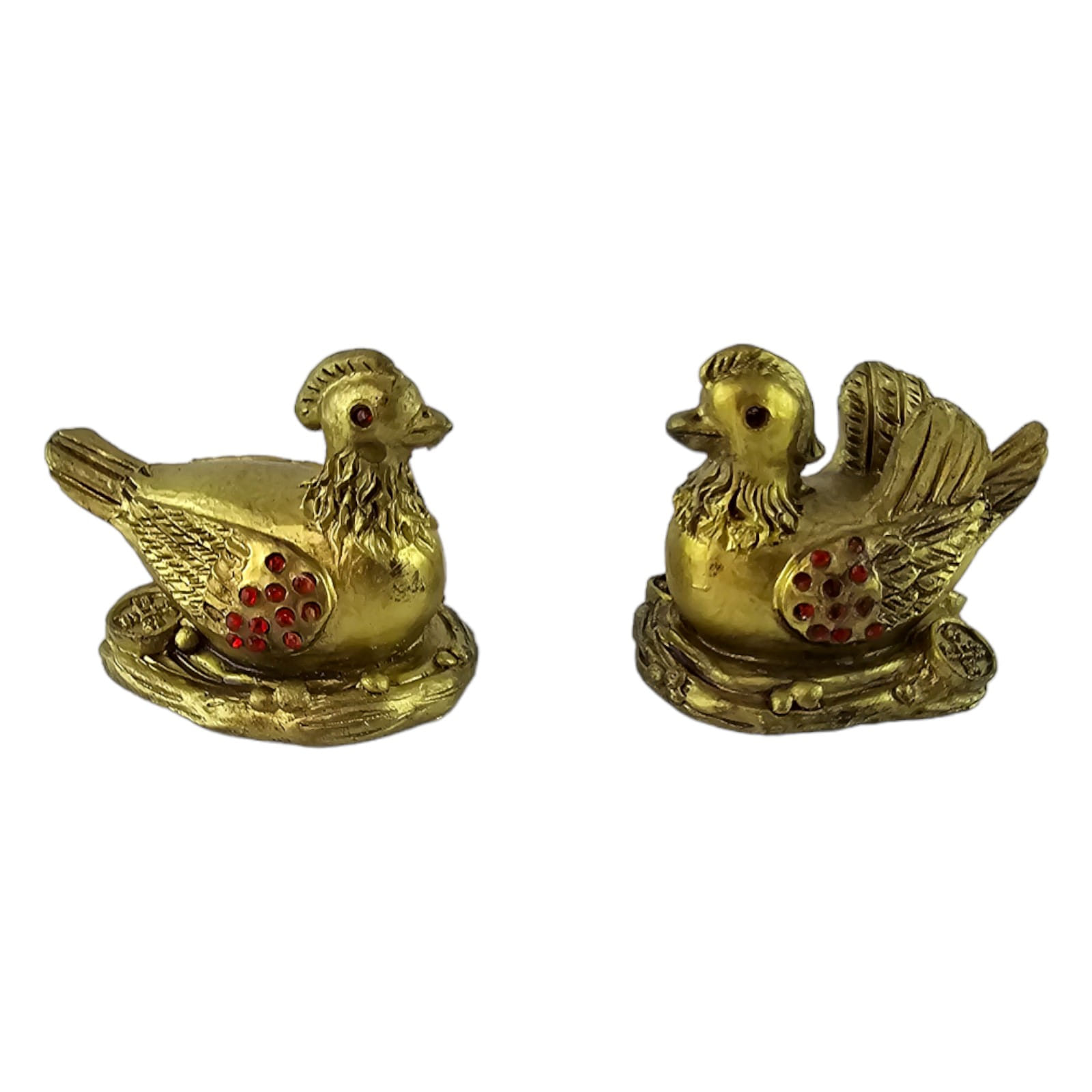 Статуэтки Утки-мандаринки Золотые крылья успеха (6х5х4 см) Статуэтки Утки-мандаринки Золотые крылья успеха (6х5х4 см)