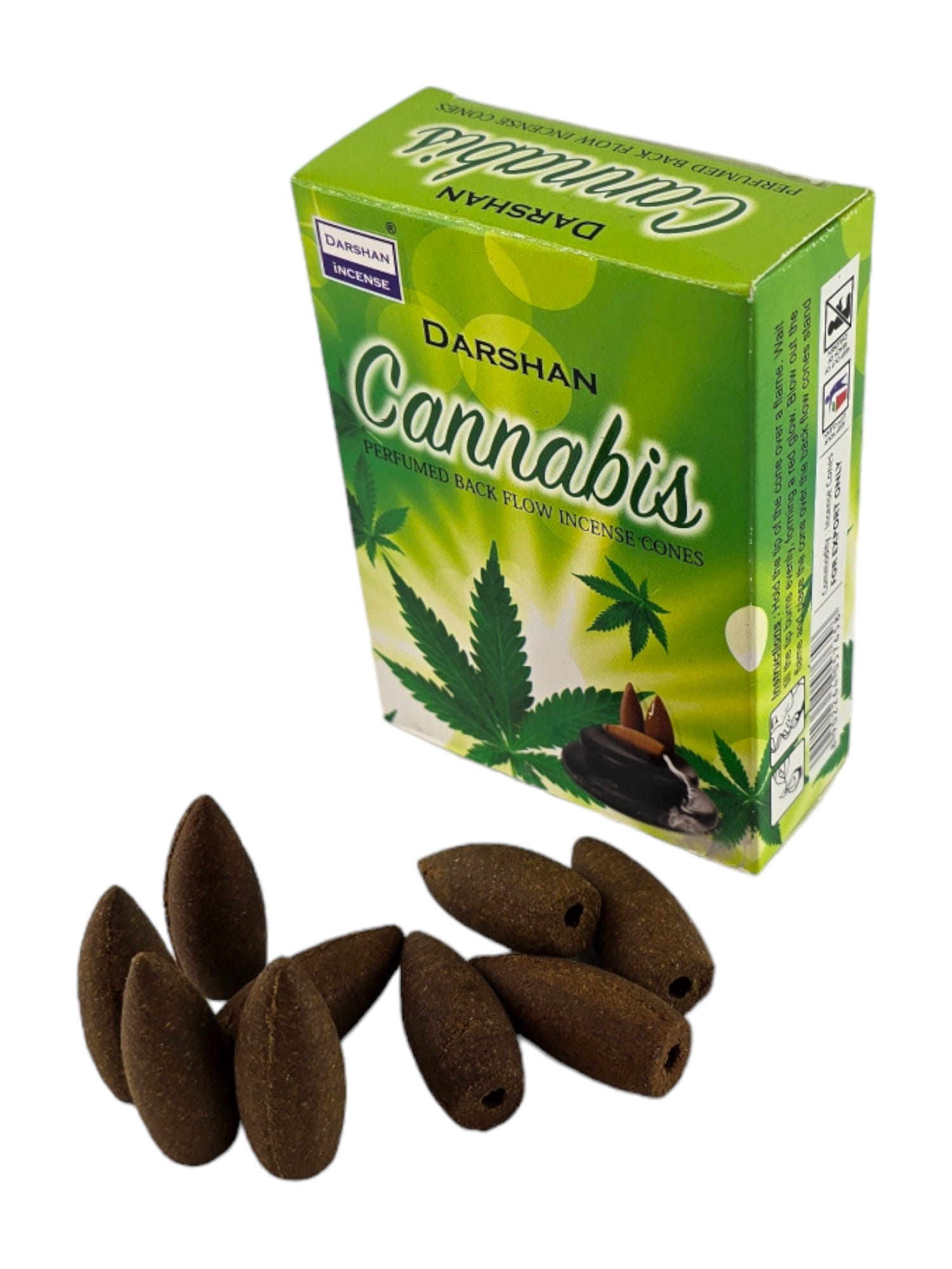 Cannabis BackFlow Cones (Конопля)(Darshan) конусы с обратным потоком Cannabis BackFlow Cones (Конопля)(Darshan) конусы с обратным потоком