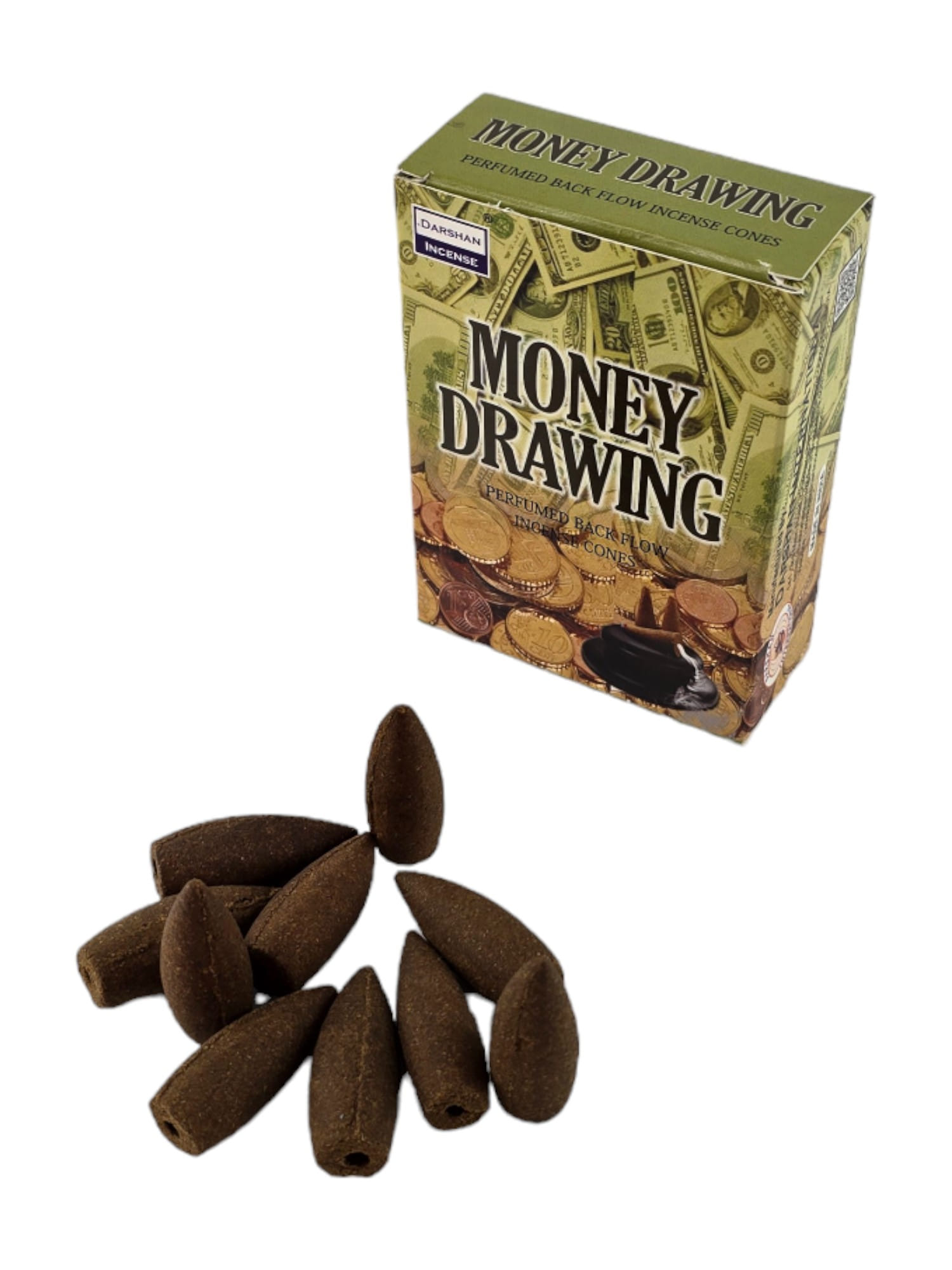 Money Drawing BackFlow Cones (Привлечение Денег)(Darshan) конусы с обратным потоком Money Drawing BackFlow Cones (Привлечение Денег)(Darshan) конусы с обратным потоком