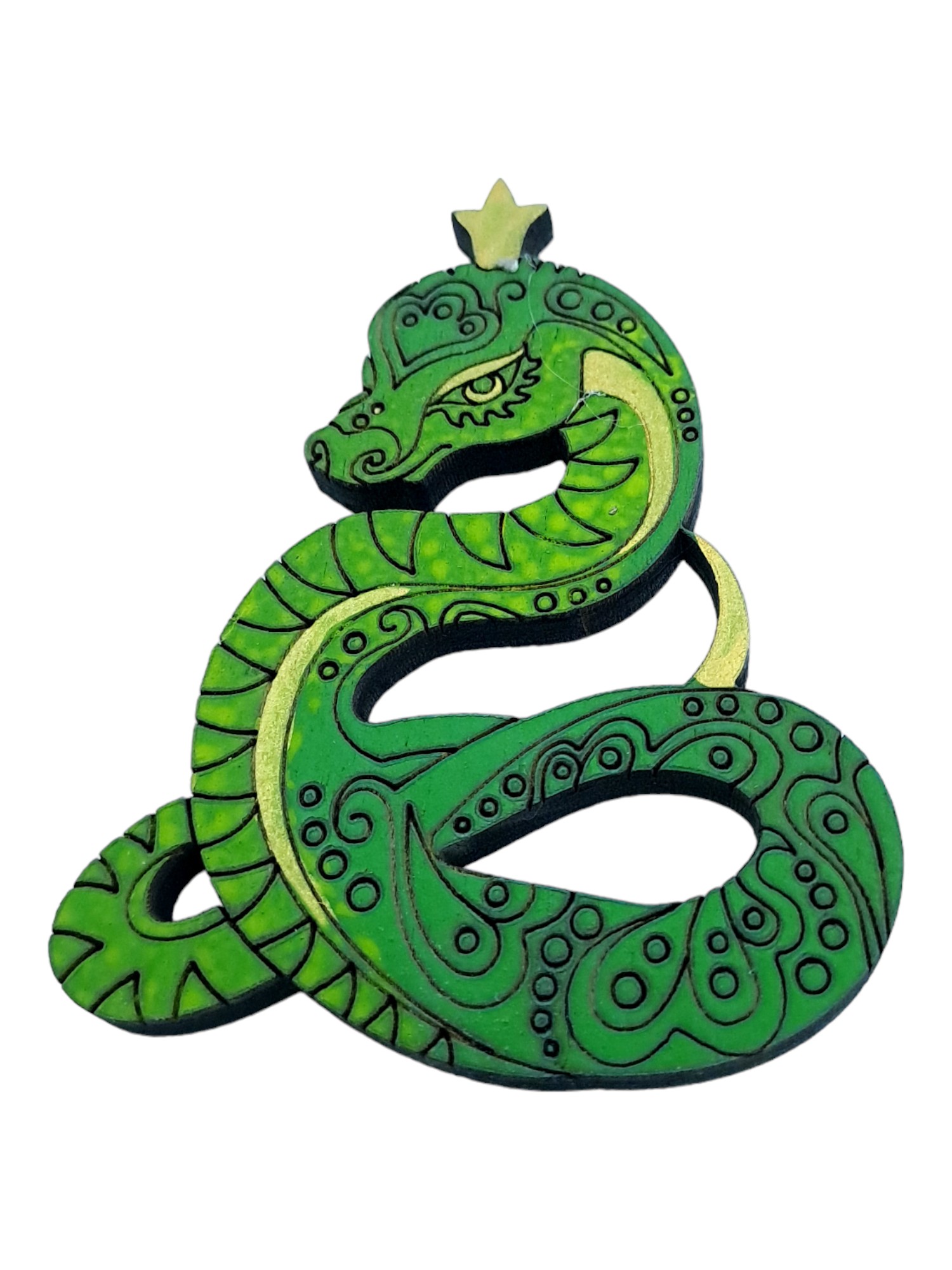 Змея сказочная магнит (60*40*4мм) Змея сказочная магнит (60*40*4мм)