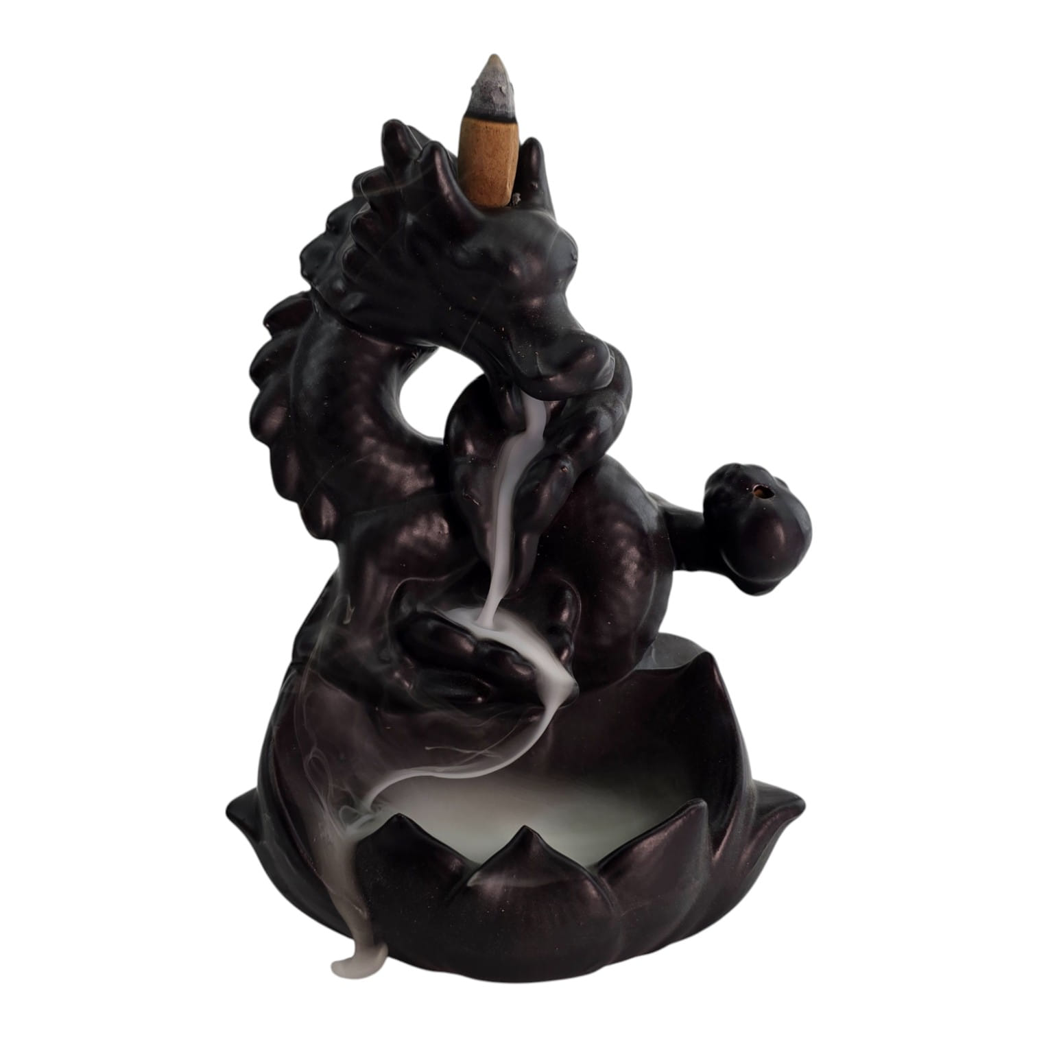 Подставка под благовония Back Flow Дракон (15,5 × 13 × 9,5 см) Подставка под благовония Back Flow Дракон (15,5 × 13 × 9,5 см)