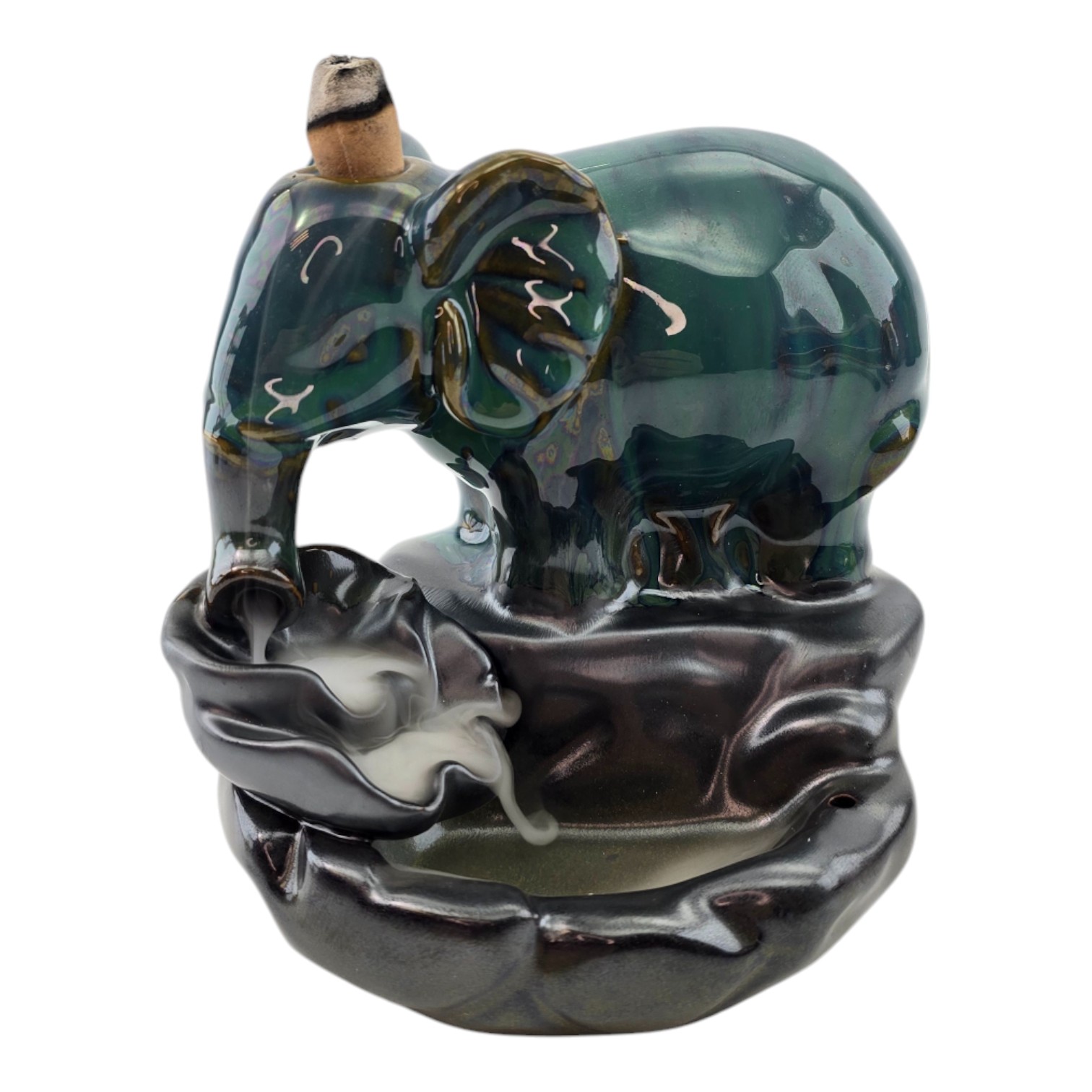 Подставка под благовония Back Flow Слон удачи (12,5х9,5х11,5 см) Подставка под благовония Back Flow Слон удачи (12,5х9,5х11,5 см)