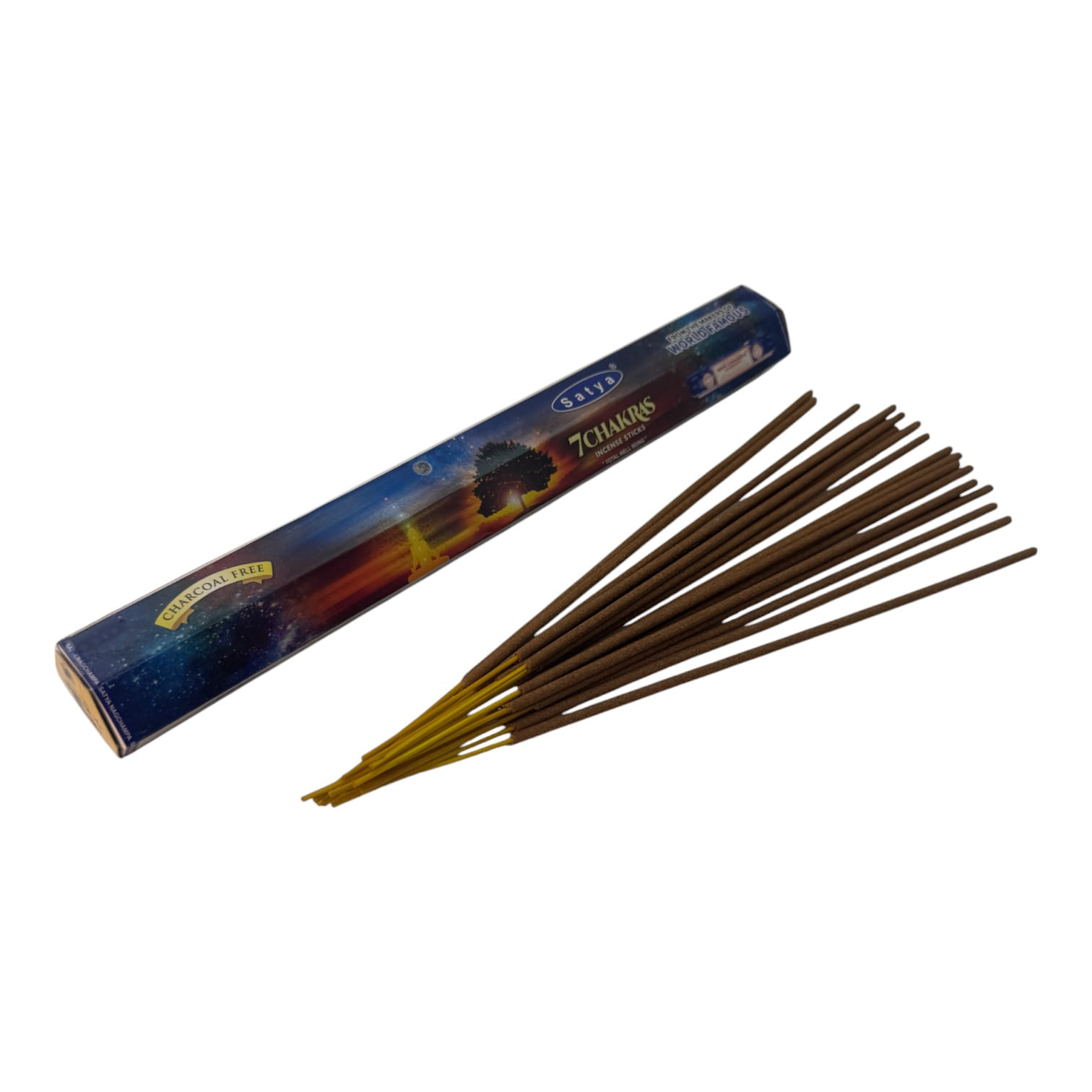 7 Chakras (7 Чакр) (Satya) пыльцовые благовония шестигранник 7 Chakras (7 Чакр) (Satya) пыльцовые благовония шестигранник
