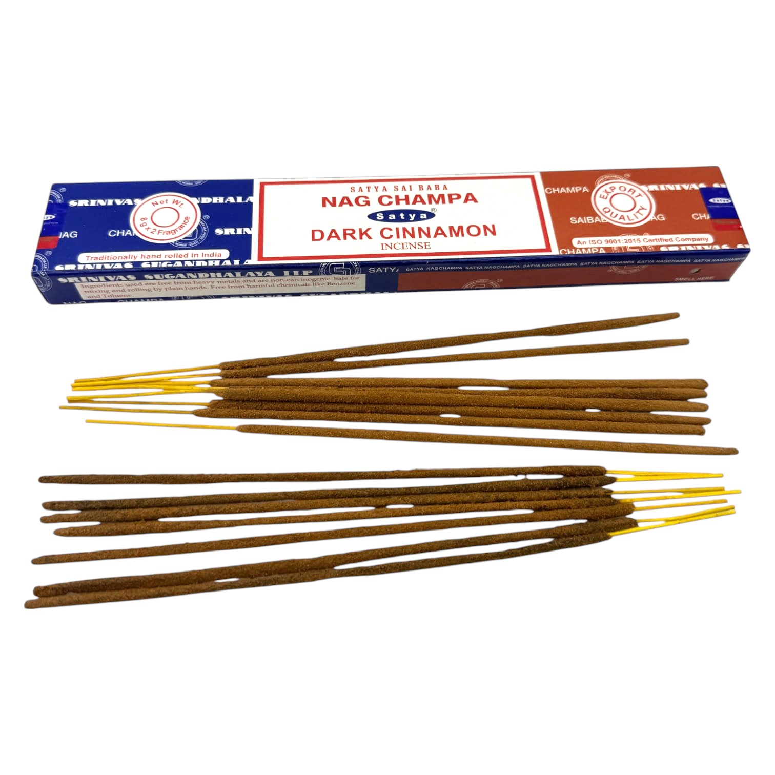 Nag Champa Dark Cinnamon (Satya) масала благовоние. Nag Champa Dark Cinnamon (Satya) масала благовоние.