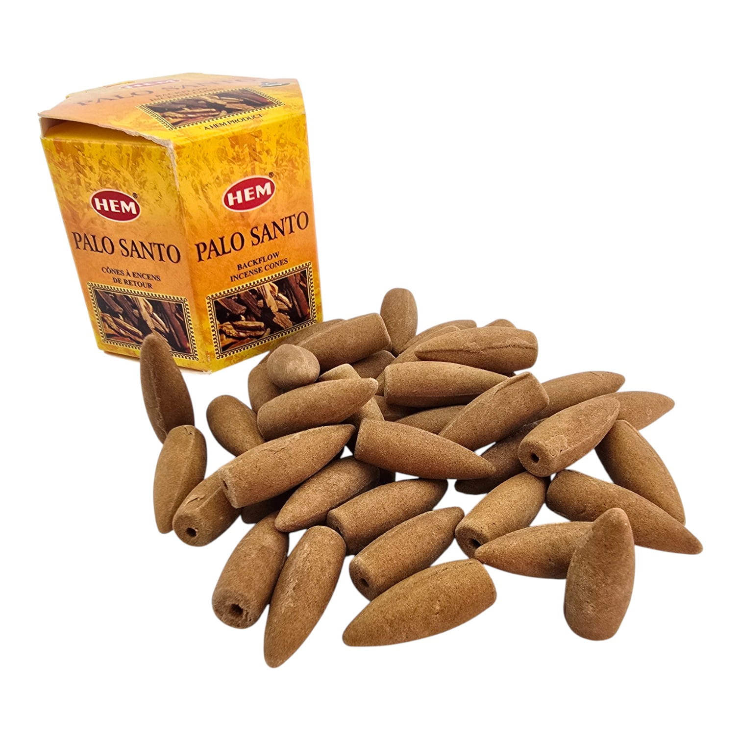 Palo Santo Backflow (Пало Санто)(Hem) 40 шт конусы Palo Santo Backflow (Пало Санто)(Hem) 40 шт конусы