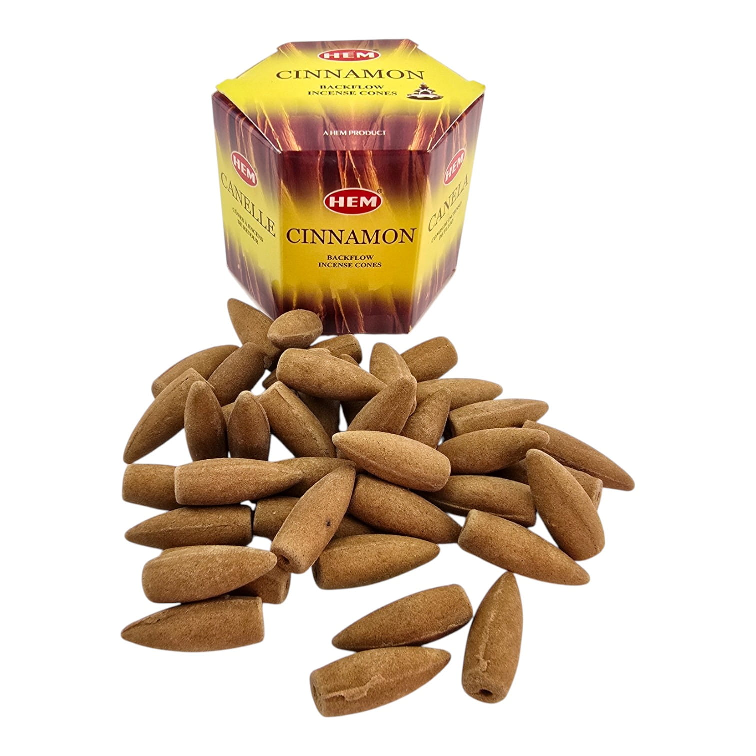 Cinnamon Backflow (Корица)(Hem) 40 шт конусы Cinnamon Backflow (Корица)(Hem) 40 шт конусы