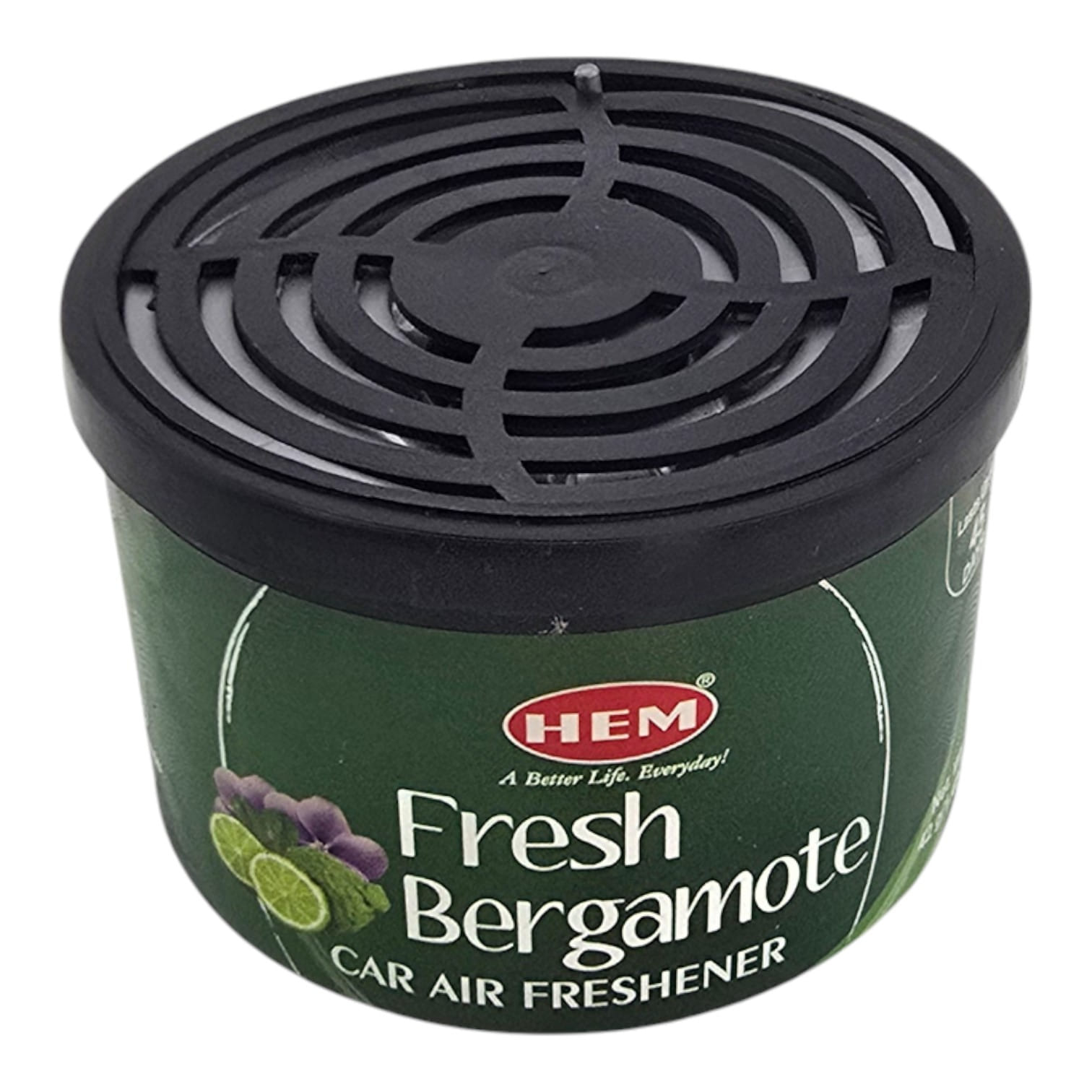 Ароматизатор для авто HEM Fresh Bergamote в баночке Ароматизатор для авто HEM Fresh Bergamote в баночке