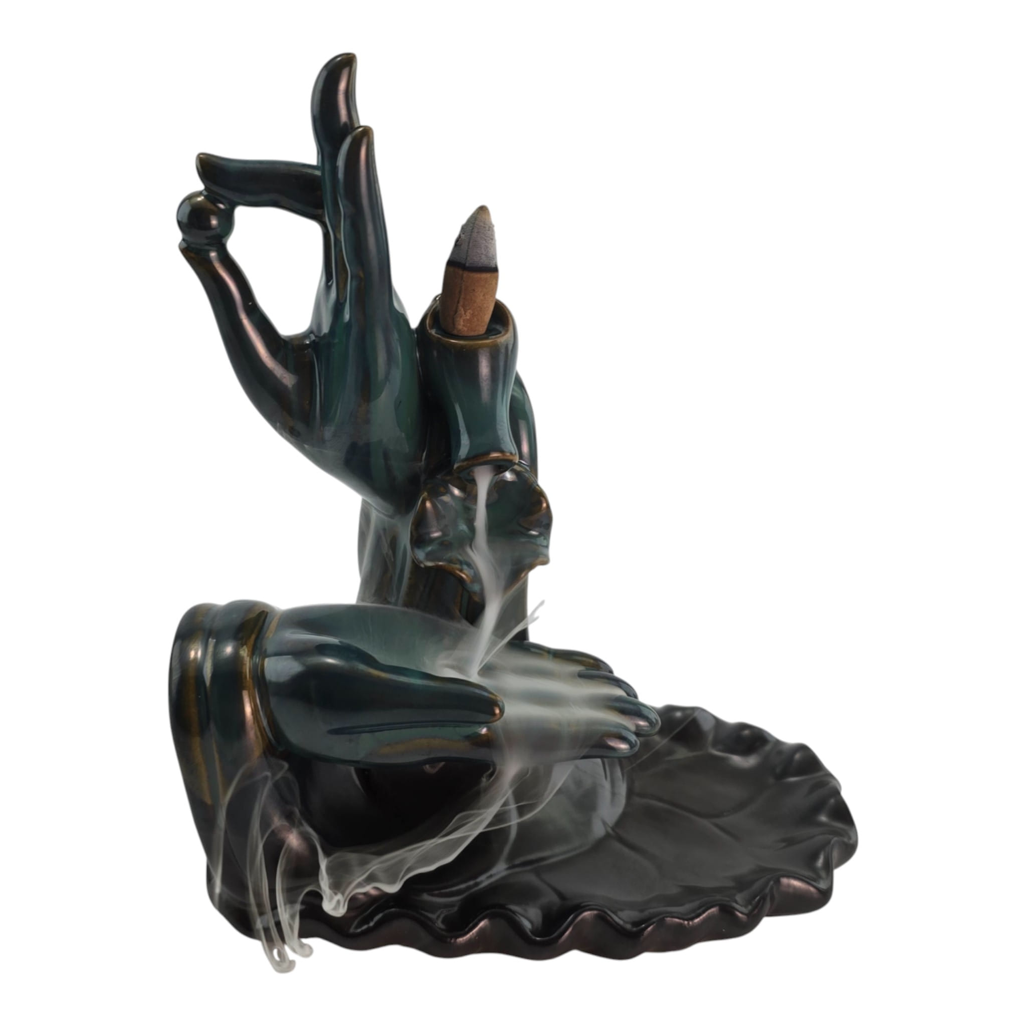 Подставка под благовония Back Flow Руки (18,5 х 16,5 х 9 см) Подставка под благовония Back Flow Руки (18,5 х 16,5 х 9 см)