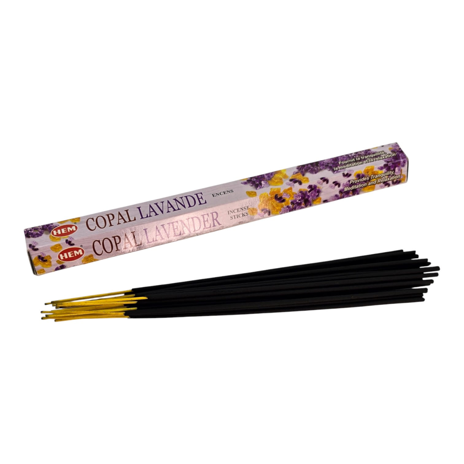 Copal Lavender (Янтарь и Лаванда)(Hem) шестигранник Copal Lavender (Янтарь и Лаванда)(Hem) шестигранник