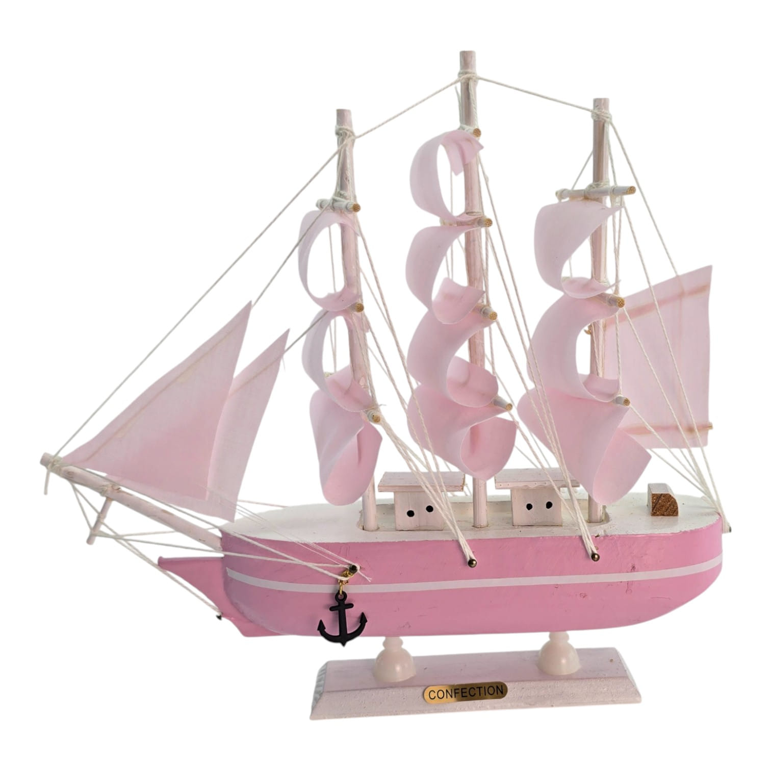 Модель парусника Розовые Паруса (21,5х24х4,5 см) Модель парусника Розовые Паруса (21,5х24х4,5 см)