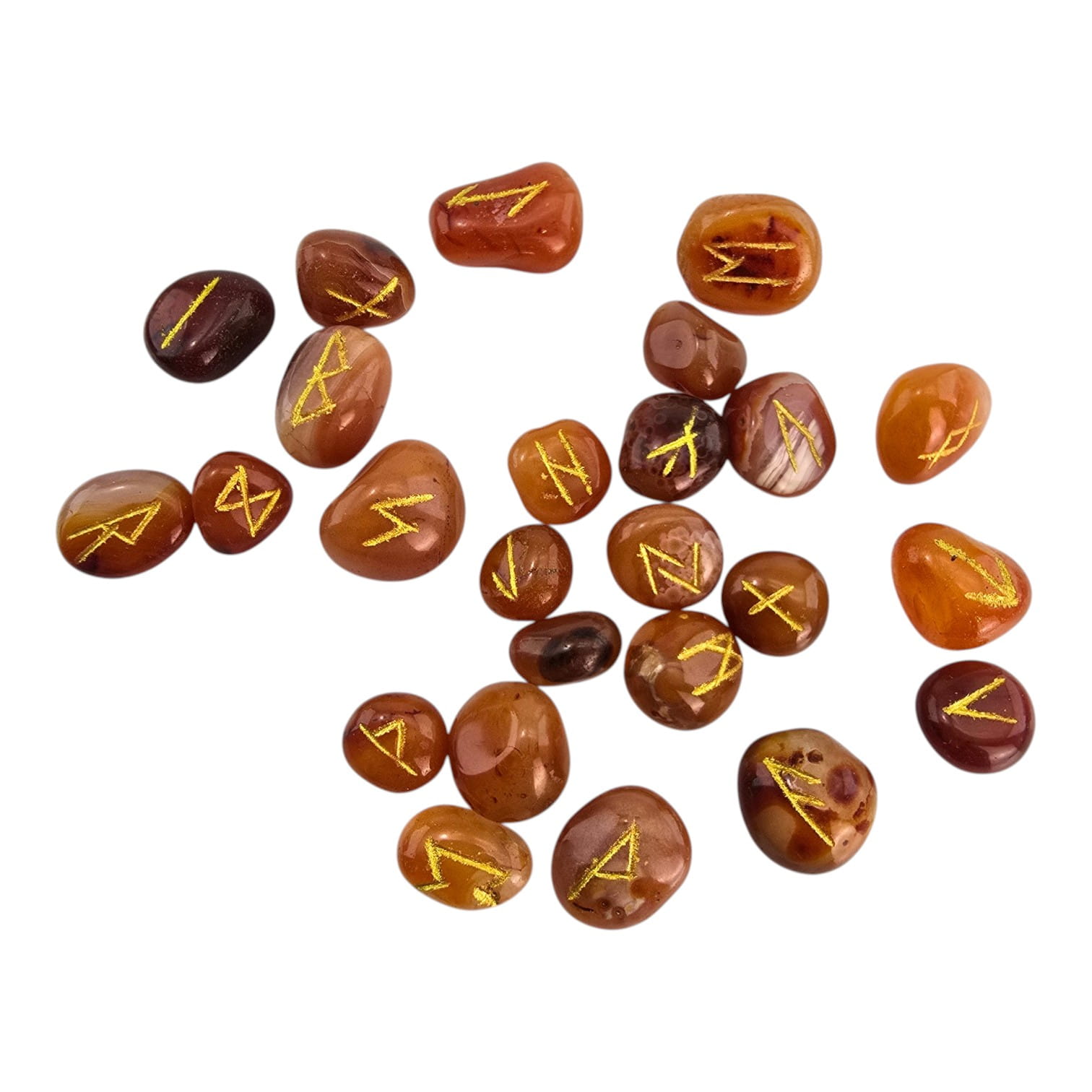 Руны из сердолика (25 камней) Руны из сердолика (25 камней)