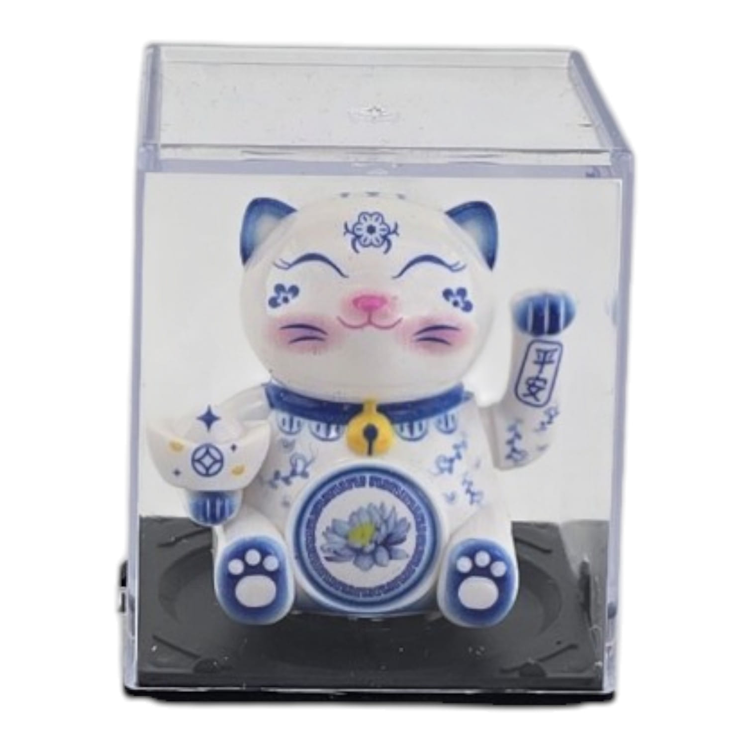 Кошка Манэки Нэко на солнечной батарее (6,4х5,4х5,4 см) Кошка Манэки Нэко на солнечной батарее (6,4х5,4х5,4 см)