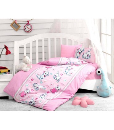 Постельное белье Cotton Box BEBEK MIYAV PEMBE Турция Постельное белье Cotton Box BEBEK MIYAV PEMBE Турция