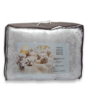 Одеяло Zevs шерстяное 200x220см Одеяло Zevs шерстяное 200x220см