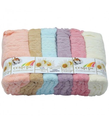 Полотенце Cestepe jakarli sacakli 70*140 Турция, в ассортименте Полотенце Cestepe jakarli sacakli 70*140 Турция, в ассортименте