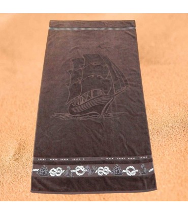 Полотенце Philippus пляжное 90 x 170 (корабль), в ассортименте Полотенце Philippus пляжное 90 x 170 (корабль), в ассортименте