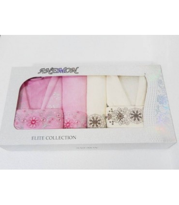 Набор Anemon kadife 2 халата + 4 полотенца Набор Anemon kadife 2 халата + 4 полотенца