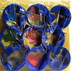 ФОРМОЧКИ ДЛЯ ПЕЧЕНЬЯ «АССОРТИ В КРУГЕ ИЗ 9 ПРЕДМЕТОВ» ФОРМОЧКИ ДЛЯ ПЕЧЕНЬЯ «АССОРТИ В КРУГЕ ИЗ 9 ПРЕДМЕТОВ»