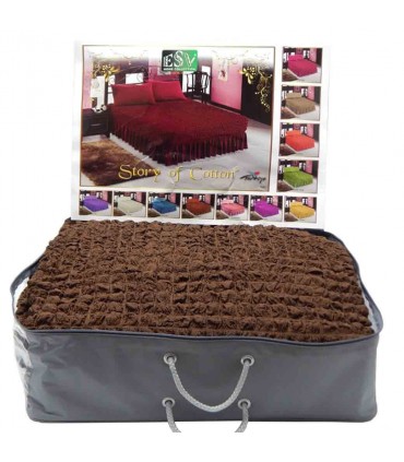 Покрывало чехол на кровать ESV с наволочками 50*70 Покрывало чехол на кровать ESV с наволочками 50*70