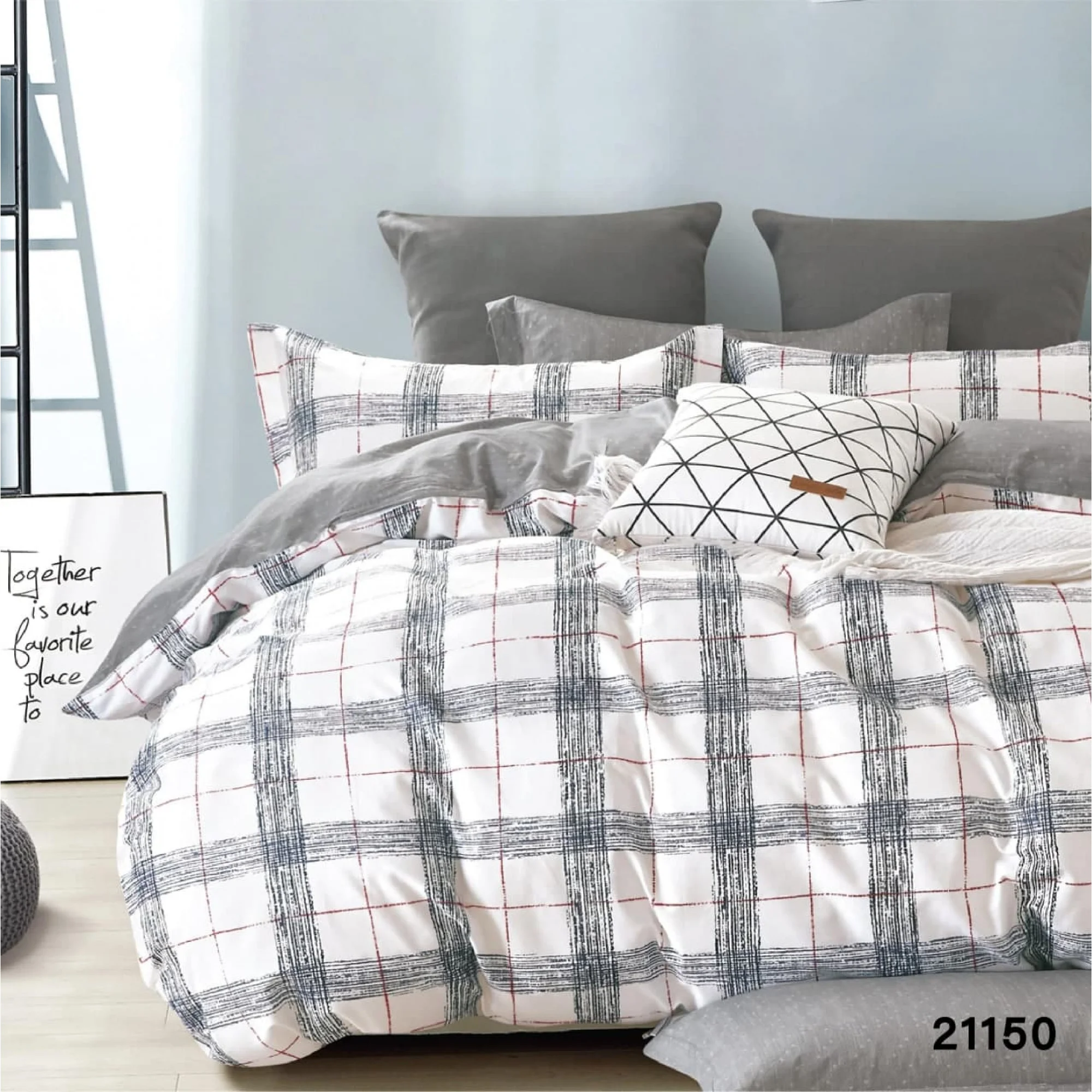 Комплект постельного белья Двойной ранфорс VILUTA 21150 Комплект постельного белья Двойной ранфорс VILUTA 21150