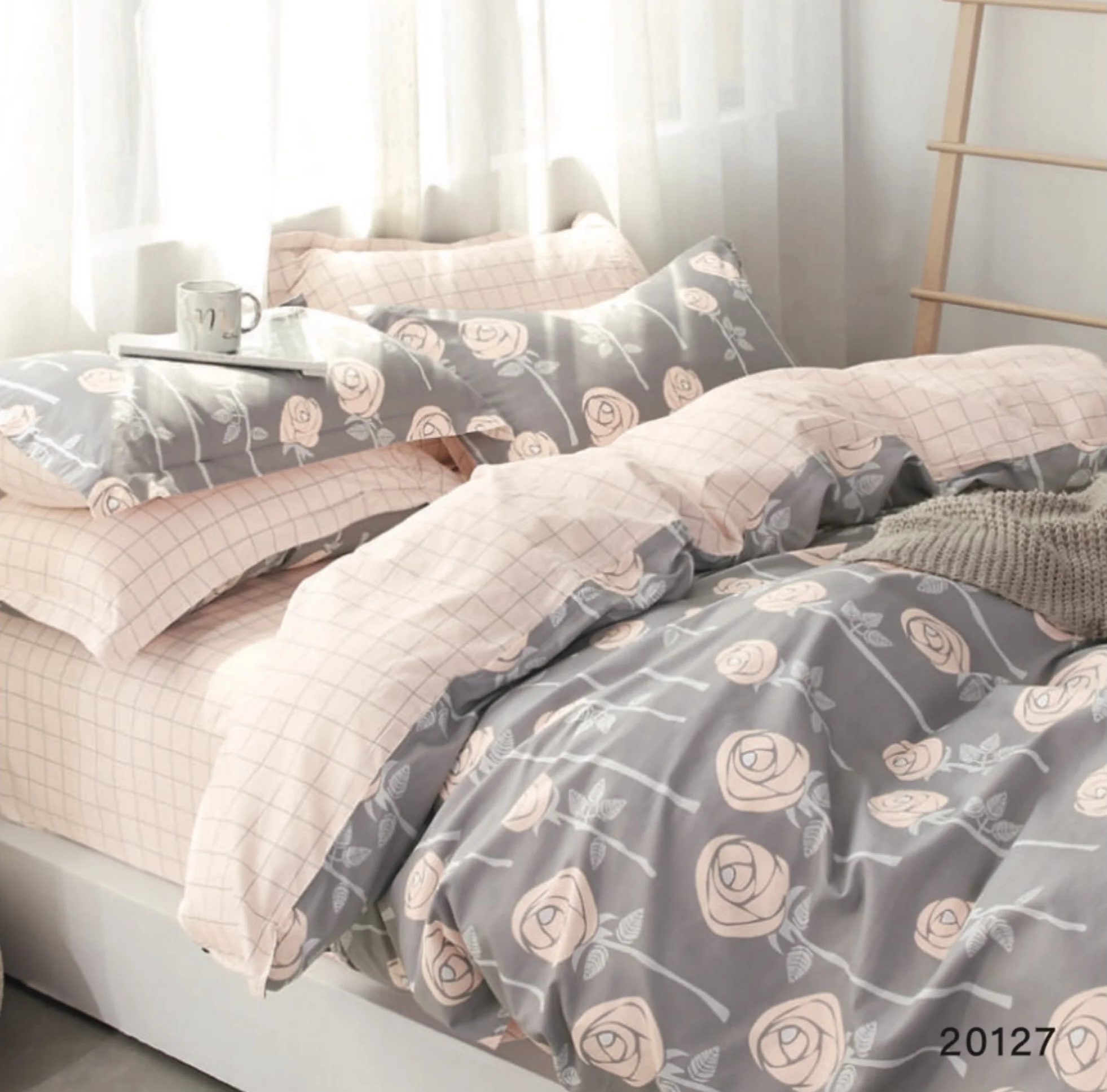 Комплект постельного белья Полуторка ранфорс VILUTA 20127 Комплект постельного белья Полуторка ранфорс VILUTA 20127