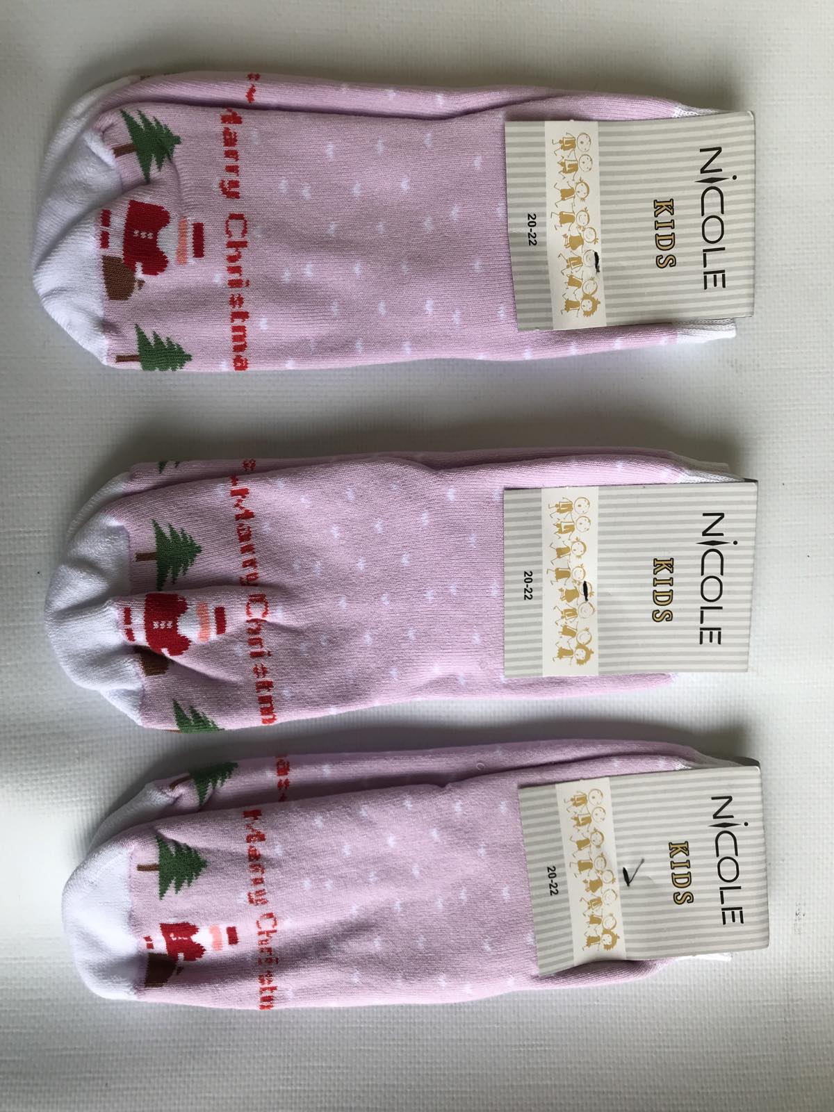 Носки Николь ликра хлопок махра детская Новый год! Размеры 20-22. Цвет : розовый Носки Николь ликра хлопок махра детская Новый год! Размеры 20-22. Цвет : розовый