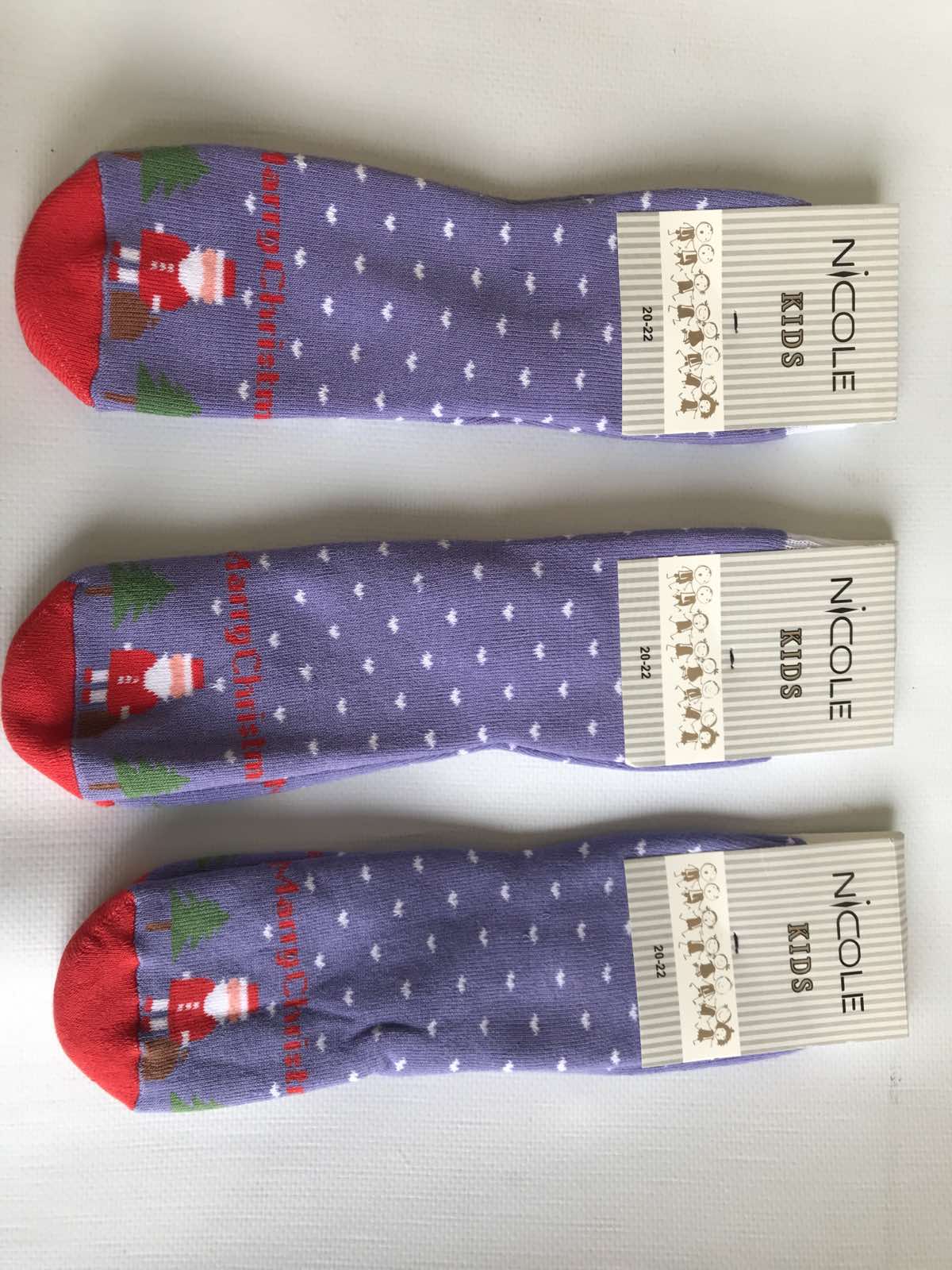 Носки Николь ликра хлопок махра детская Новый год . Размеры: 20-22. Цвет : фиолетовый Носки Николь ликра хлопок махра детская Новый год . Размеры: 20-22. Цвет : фиолетовый