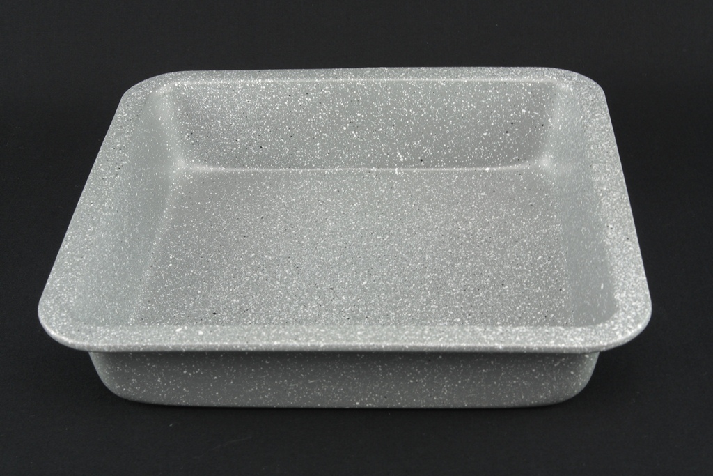 Противень Деко квадратный 20х20х4 A-PLUS 1141 с мраморным покрытием Противень Деко квадратный 20х20х4 A-PLUS 1141 с мраморным покрытием