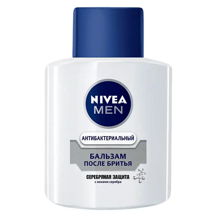 Бальзам после бритья Nivea for men Серебряная защита 100 мл Бальзам после бритья Nivea for men Серебряная защита 100 мл