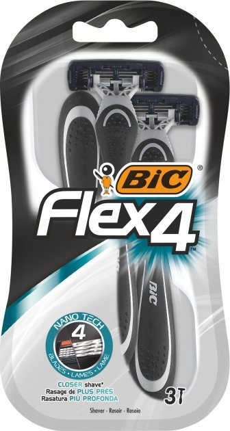 Станки одноразовые BIG 4 Flex 3шт Станки одноразовые BIG 4 Flex 3шт