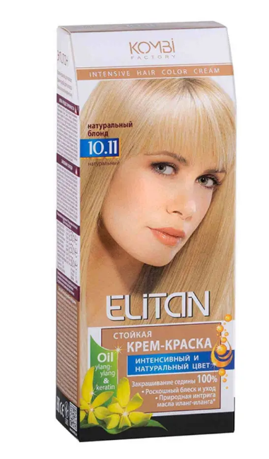 Крем-краска ETILAN интенсив №10.11 Натуральный блонд Jee Cosmetics Крем-краска ETILAN интенсив №10.11 Натуральный блонд Jee Cosmetics