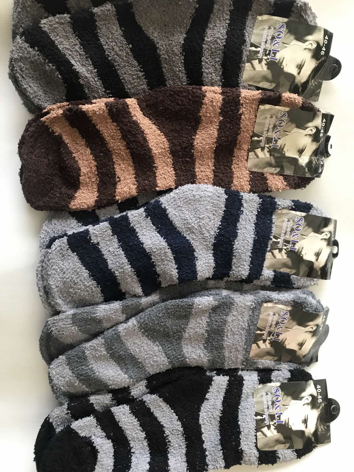 Носки SO&LI махра мужская наружу ( травка ). Цвет : ассорти в полоску . Размеры: 40-46 Носки SO&LI махра мужская наружу ( травка ). Цвет : ассорти в полоску . Размеры: 40-46