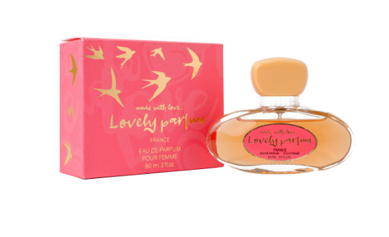 Парфюмировання вода для женщин Lovely Parfum 60 мл Парфюмировання вода для женщин Lovely Parfum 60 мл